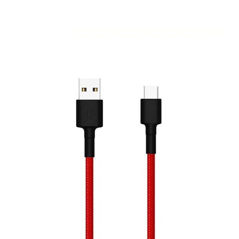 Xiaomi USB Type-C Braided 1m Cable - Red